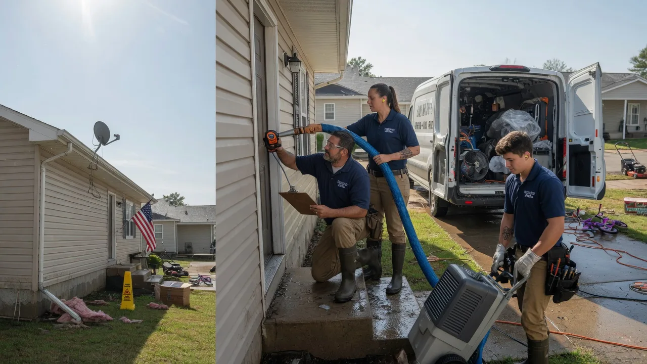 Ceiling Water Damage Restoration in Shawneetown, IL near me