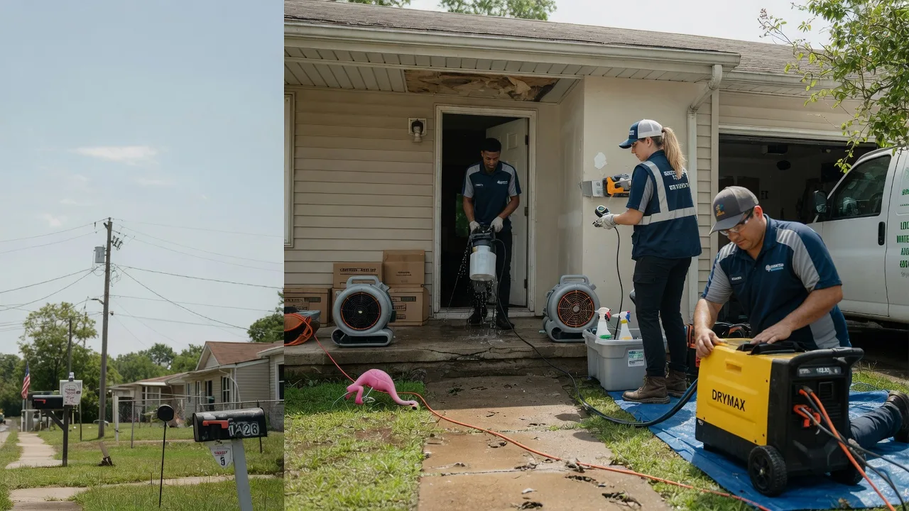 Storm Damage Water Removal in Shawneetown, IL near me